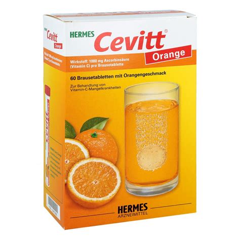 Hermes Cevitt 維他命C Effervescent Tablets Orange